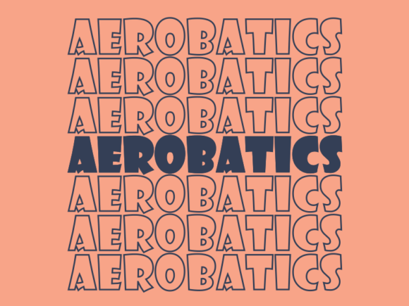 Aerobatics SVG Cut File