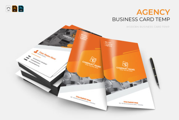 Agency Business Card Templates