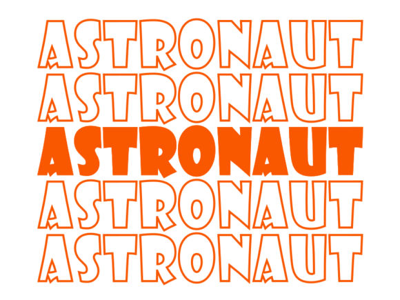 Astronaut SVG Cut File for Creative Projects