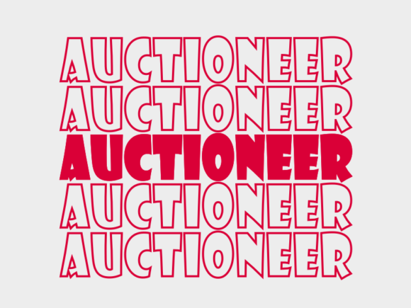 Auctioneer SVG Cut File