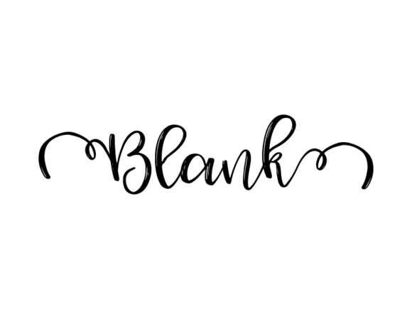 Blank Lettering: Clean, Crafted, Customizable