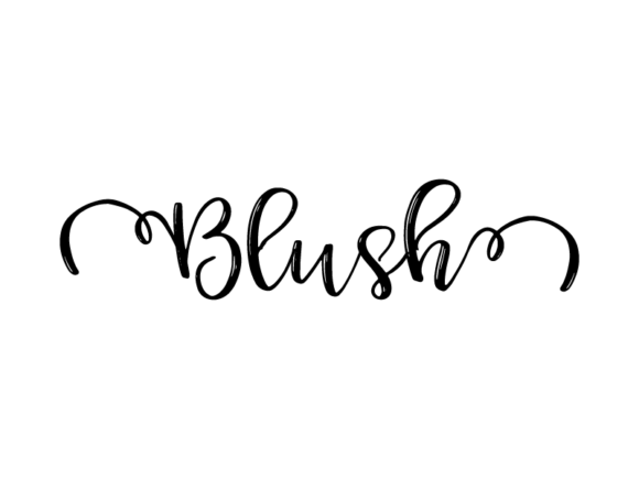 Blush Lettering: Timeless Hand-Drawn Charm, Engineered for Modern Creativity