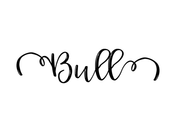 Bull Lettering: Hand-Drawn Vector Monochrome Graphic Lettering for Real-World Creative Work