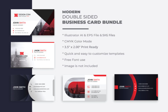 Business Card Bundle Template: Simple, Stylish, and Print-Ready for Every Professional
