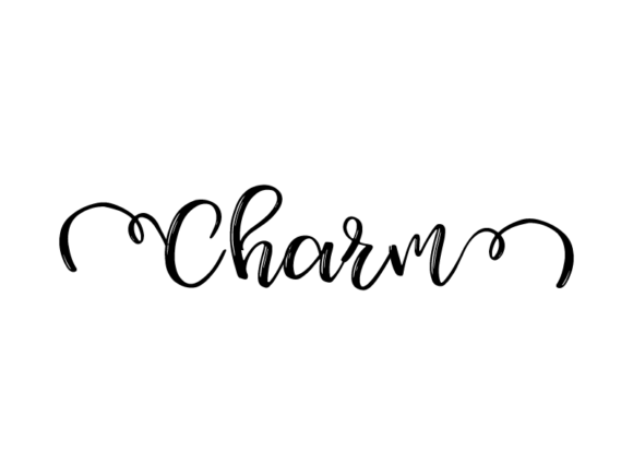 Charm Lettering: Hand-Drawn Vector Magic