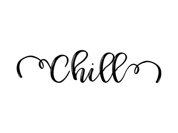 Chill Lettering: Hand-Drawn Vector Magic