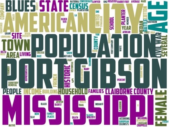 Port Gibson Wordart Sticker: A Hand-Drawn Design System for Meaningful Visual Expression