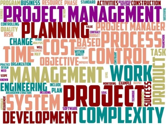 Project Leader Wordart Tie Dye