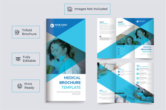 Trifold Medical or Healthcare Brochure: Your Clear, Confident First Impression